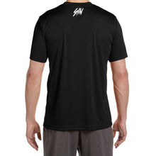 Load image into Gallery viewer, SAVAGE Performance Black Short-Sleeve Sport Tee