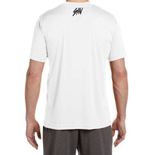 Load image into Gallery viewer, SAVAGE Performance White Short-Sleeve Sport Tee
